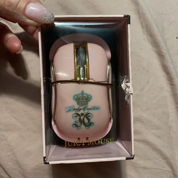 Juicy Couture Accessories - 🔥🔥Pink & Gold Juicy Couture Mouse